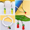 Thanksgiving Charms Lampwork Pendants LAMP-CJ0001-21-7