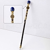 Natural Lapis Lazuli Twelve Constellation Magic Wand PW-WG48147-09-1