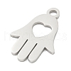Non-Tarnish 304 Stainless Steel Pendants STAS-B056-16P-2