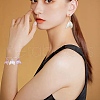 22 Pieces Resin Pendant Phantom Colorful Gradient Fish Tail Pendant Handmade Ear Studs and Earring Accessories(11 styles) JX638A-7