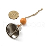 Iron Bell Hanging Ornaments HJEW-JM02462-3