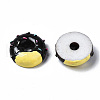 Spray Painted Resin Cabochons CRES-Q215-001A-3