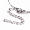 Alloy Moon Phase Pendant Necklace for Women NJEW-G030-01P-3