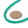 Crackle Glass Beaded Necklace Sets for Women NJEW-JN04194-3