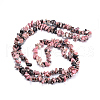 Natural Rhodonite Beads Strands G-F328-23-4