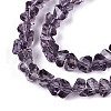 Transparent Glass Beads Strands GLAA-N018-4mm-02-3