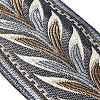 Polyester Leaf Jacquard Ribbon OCOR-XCP0002-54-3