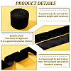 Single Face Velvet Ribbons SRIB-WH0011-170-4