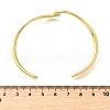 Brass Cuff Bangles for Women BJEW-F498-06G-5