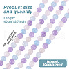 GOMAKERER 1 Strand Natural Aquamarine & Rose Quartz & Amethyst Beads Strands G-GO0001-52-2