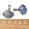 Natural Blue Spot Jasper Pendants G-Z067-05P-04-4