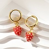 Brass Hoop Earrings EJEW-S251-04B-G-3