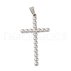 Non-Tarnish 304 Stainless Steel Pendants STAS-C103-30C-P-1