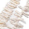 Natural Baroque Keshi Pearl Beads Strands PEAR-P064-02B-01B-2