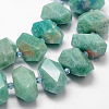 Natural Amazonite Bead Strands G-H038-22-4