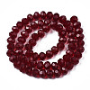 Glass Beads Strands EGLA-A034-T1mm-D32-3