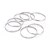 Non-Tarnish Fashion 304 Stainless Steel Buddhist Bangle Sets BJEW-L664-024C-P-3