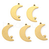 PVD Vacuum Plating 304 Stainless Steel Pendants STAS-N092-63G-2