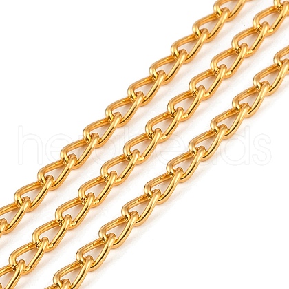 Rack Plating Aluminium Curb Chain CHA-H002-03G-1