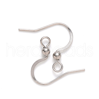 Tarnish Resistant 304 Stainless Steel French Earring Hooks STAS-S111-004P-1