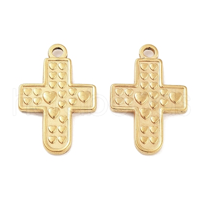 304 Stainless Steel Pendants STAS-P364-14G-1