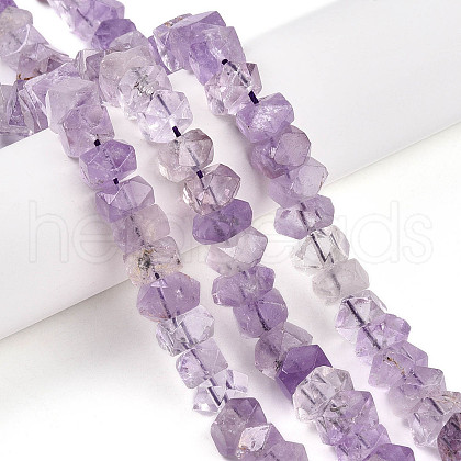 Natural Amethyst Beads Strands G-N347-09A-05-1