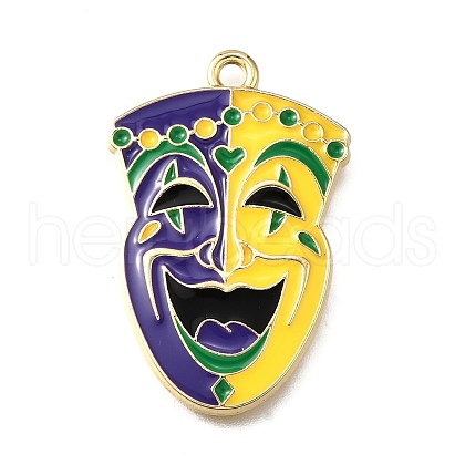 Alloy Enamel Pendants ENAM-K076-03B-01-1