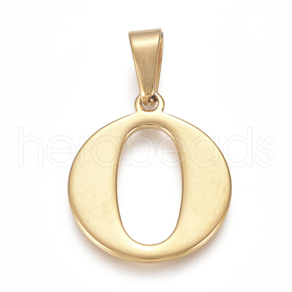 304 Stainless Steel Pendants STAS-F106-95G-O-1