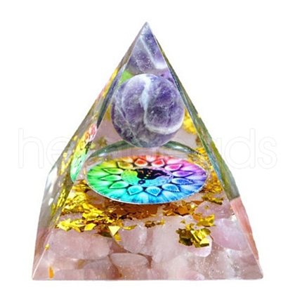 Orgonite Pyramid Resin Energy Generators PW-WG9ADEB-03-1