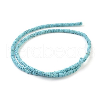 Natural Magnesite Beads Strands G-P398-A03-1