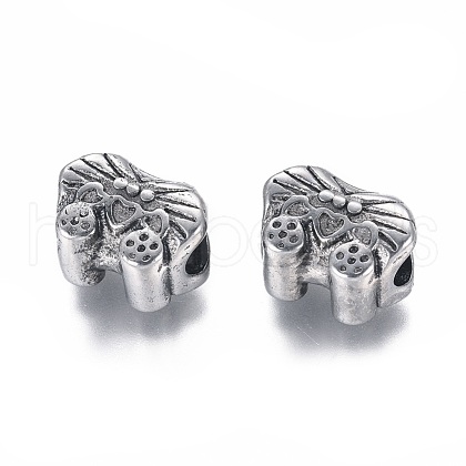 304 Stainless Steel European Beads STAS-I120-94AS-1