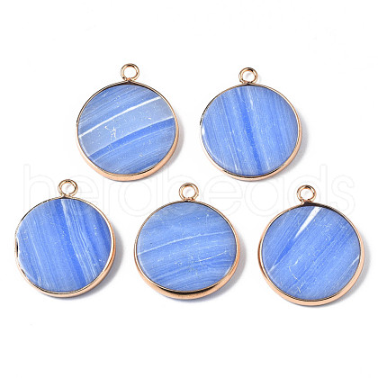 Synthetic Sodalite Pendants X-G-Q998-010D-1