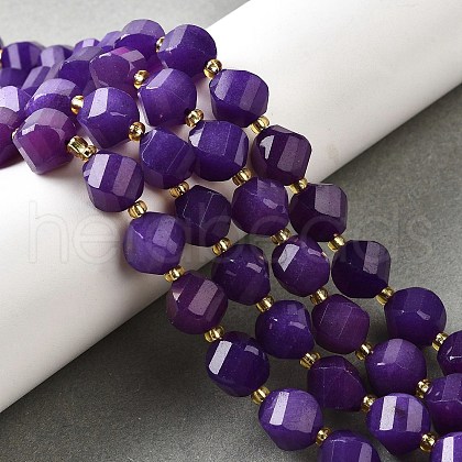 Natural Quartz Dyed Beads Strands G-U023-A02-13-1