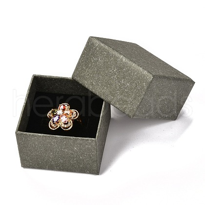 Square Paper Jewelry Box X1-CON-G013-01C-1