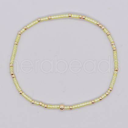 Bohemian Style Rainbow Beaded Handmade Fashion Women's Bracelet QD2599-22-1