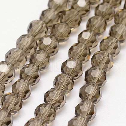 Glass Beads Strands EGLA-J042-6mm-09-1