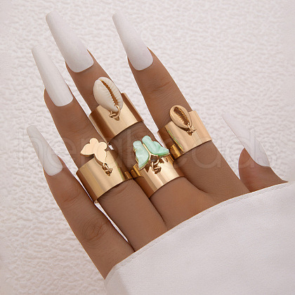 Alloy Finger Rings Sets FS-WG752C7-07-1