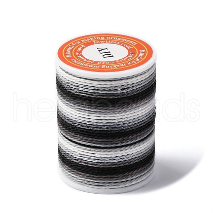Segment Dyed Twisted Waxed Polyester Cord YC-C003-01F-1