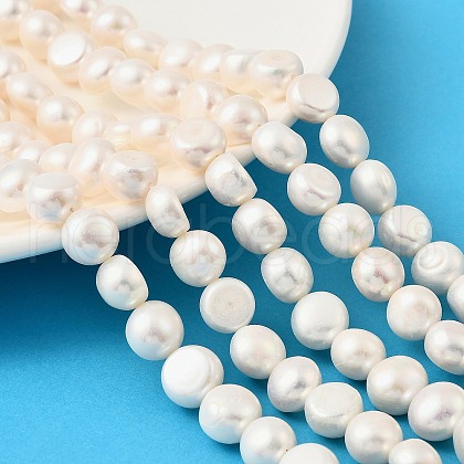 Natural Cultured Freshwater Pearl Beads Strands PEAR-P064-19I-04D-1