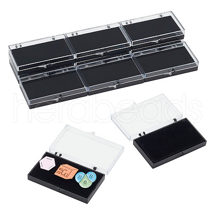 Plastic Box with Flocking Blister CON-WH0106-11A-1