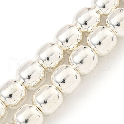Electroplated Synthetic Non-magnetic Hematite Beads Strands G-C136-C01-04-1