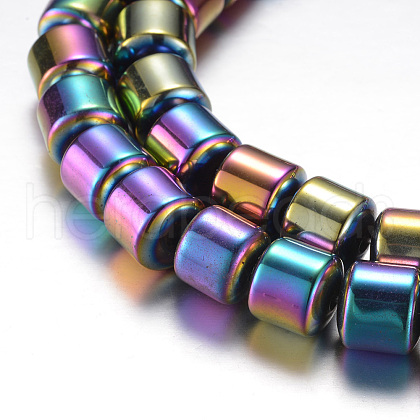 Electroplate Magnetic Synthetic Hematite Bead Strands G-A164-11D-01-1