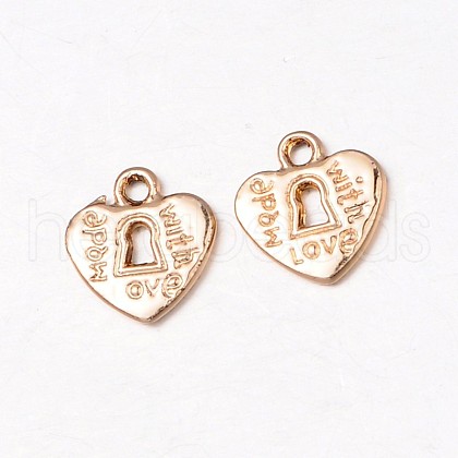 Lead Free & Nickel Free Alloy Pendants PALLOY-J514-06G-FF-1