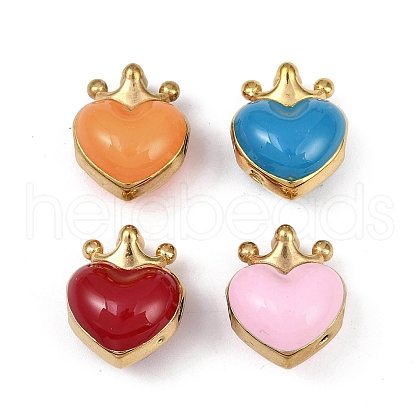 304 Stainless Steel Enamel Beads STAS-Z140-14G-1