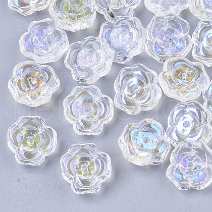 Transparent Glass Beads EGLA-T022-01-1