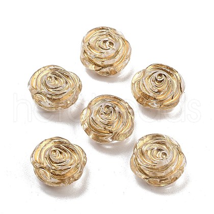 Plating Acrylic Beads OACR-Q084-16A-1