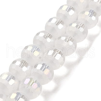 Electroplate Glass Beads Strands EGLA-Z001-03A-AB03-1