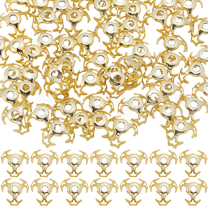 SUNNYCLUE 70Pcs Hollow Acrylic Beads Caps DIY-SC0025-77B-1