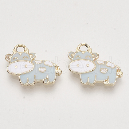 Alloy Enamel Pendants X-ENAM-S119-005C-1