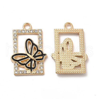 Alloy Enamel Pendants FIND-G048-29KCG-1